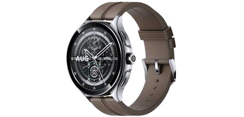 Montre connectée Xiaomi Mi Watch 2 Pro Argent et bracelet Cuir Marron FD