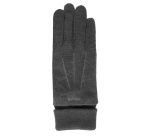 Gants tactiles Isotoner Gants tactiles en tissu Gris L/XL