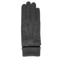 Gants tactiles Isotoner Gants tactiles en tissu Gris L/XL