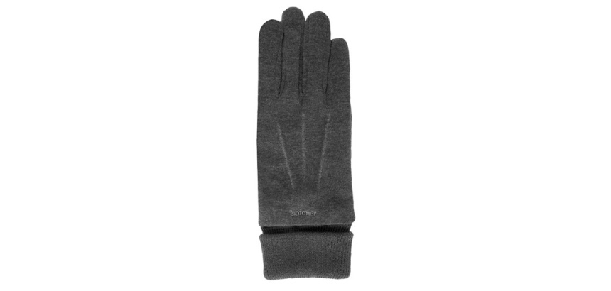 Gants tactiles Isotoner Gants tactiles en tissu Gris L/XL