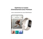 Bracelets connectés Fitbit Charge 6 Porcelaine et Argent