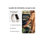 Bracelets connectés Fitbit Charge 6 Porcelaine et Argent