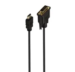 Câbles vidéo Accsup CABLE DVI MALE VERS HDMI MALE 1,5M NOIR