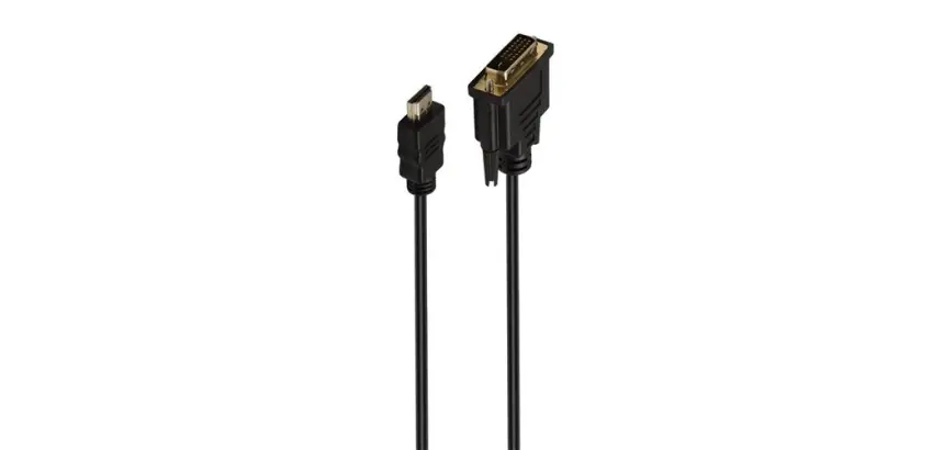 Câbles vidéo Accsup CABLE DVI MALE VERS HDMI MALE 1,5M NOIR