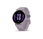 Montre connectée Garmin Vivoactive 5, Metallic Orchid avec bracelet violet