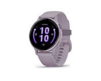Montre connectée Garmin Vivoactive 5, Metallic Orchid avec bracelet violet