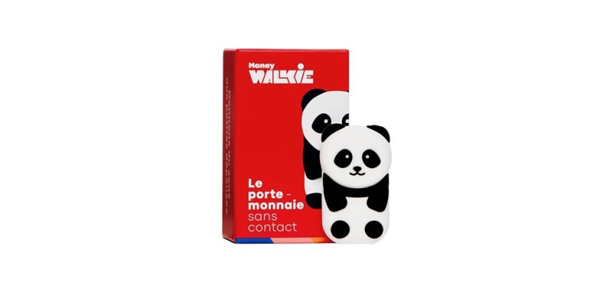 Terminal de paiement Money Walkie Porte monnaie sans contact Panda
