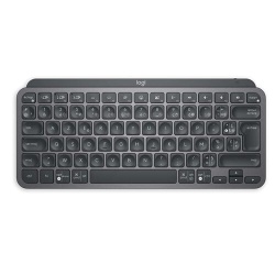 Clavier Logitech sans fil MX Keys Mini compact, Bluetooth, rétroéclairé Mac et PC