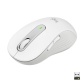 Souris Logitech Sans Fil Grande Taille Signature M650 L Silencieuse, Bluetooth- Blanc
