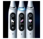 Brosse à dents électrique Oral B IO 10 Blanche Connectee Bluetooth + Pochette