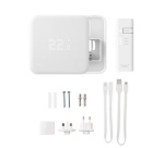 Thermostat connecté Tado Thermostat Intelligent Filaire - Kit de demarrage V3+ et 4 tetes thermostatiques