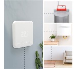 Thermostat connecté Tado Thermostat Intelligent Filaire - Kit de demarrage V3+ et 4 tetes thermostatiques