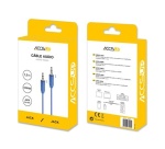 Câble et Connectique Accsup CABLE JACK 3,5 / JACK 3,5 1,5M BLEU