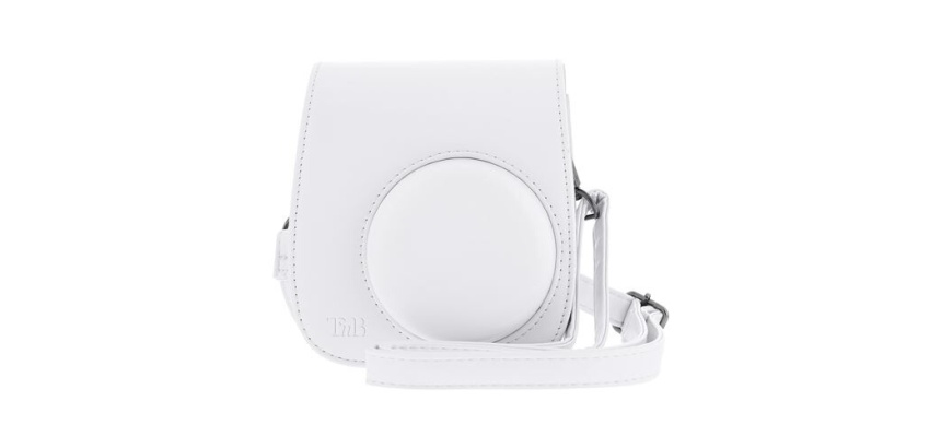Sac, housse, étui photo - vidéo Tnb LENSY - Housse compatible Fujifilm Instax mini 12 - blanc