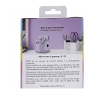 Sac, housse, étui photo - vidéo Tnb LENSY - Housse compatible Fujifilm Instax mini 12 - violet