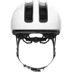 Casque de vélo Abus HUD-Y, Shiny white