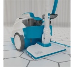 Nettoyeur vapeur Black & Decker NETTOYEUR VAPEUR TRAINEAU 2000W 8 ACCESSOIRES