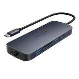 Station d'accueil PC portable Hyper HUB USBC 10 EN 1 ECOSMART GENERATION 2 140 W PD 3.1