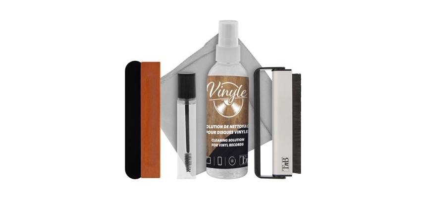 Accessoire platine vinyle Tnb KIT DE NETTOYAGE 5 EN 1 DISQUES ET PLATINES VINYLES