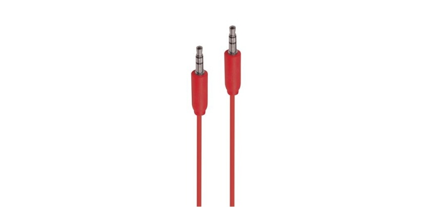 Câble et Connectique Accsup CABLE JACK 3,5 / JACK 3,5 1,5M ROUGE