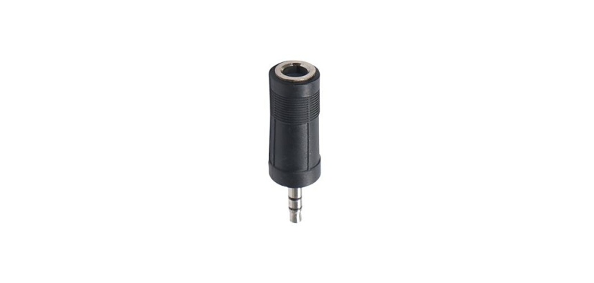 Câble et Connectique Accsup ADAPTATEUR JACK 3,5 STEREO MALE / JACK 6,35 STEREO FEMELLE