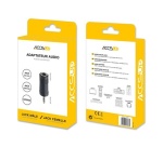Câble et Connectique Accsup ADAPTATEUR JACK 3,5 STEREO MALE / JACK 6,35 STEREO FEMELLE