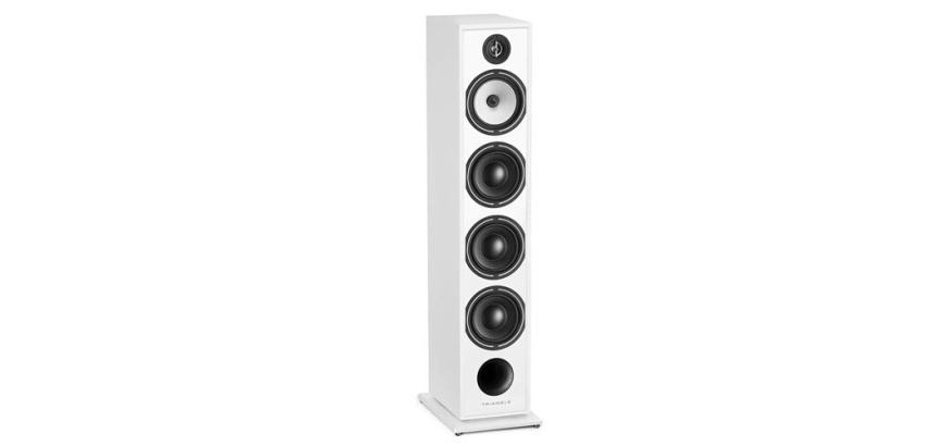Enceinte colonne Triangle BR09 Blanc Vendue à l'unité