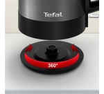Bouilloire Tefal BI520810 bouilloire Equinox Acier inoxydable noir