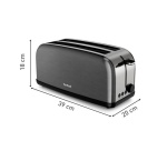Grille pain Tefal TL520810 2 longues fentes Equinox noir