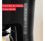 Cafetière filtre Tefal CM520810 Cafetiere filtre programmable Equinox noire