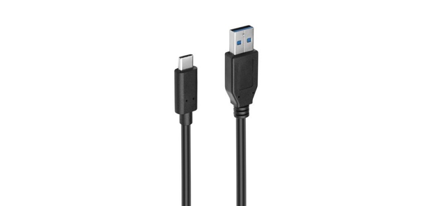 Cables USB Accsup CABLE USB-C VERS USB-A 1M NOIR