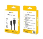 Cables USB Accsup CABLE USB-C VERS USB-A 1M NOIR