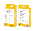 Cables USB Accsup RALLONGE USB-A MALE VERS USB-A FEMELLE 3M BLANCHE