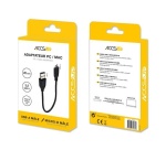 Cables USB Accsup CABLE USB 3.0 VERS MICRO B 3.0 20 CM NOIR