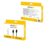 Câbles vidéo Accsup CABLE HDMI 2.0 4K AVEC ETHERNET 3M NOIR
