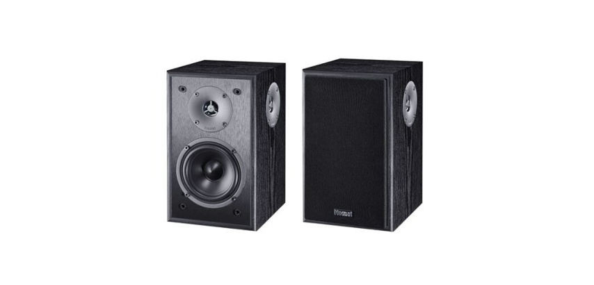 Enceinte bibliothèque Magnat. Monitor S10D Noir vendue à la paire