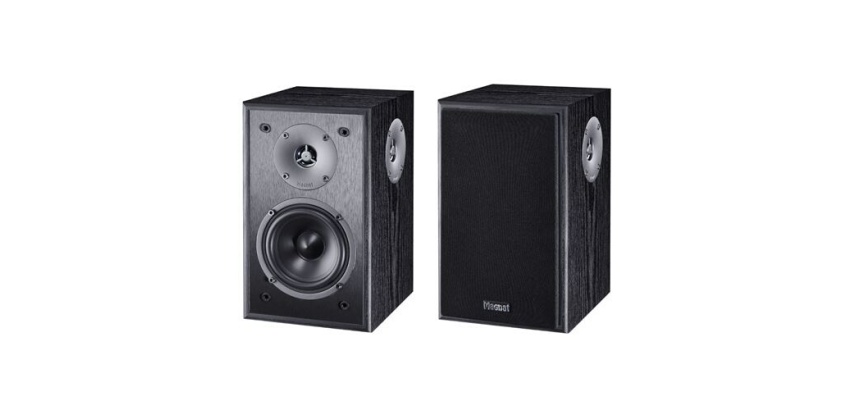 Enceinte bibliothèque Magnat. Monitor S10D Noir vendue a la paire