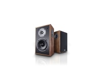 Enceinte bibliothèque Magnat. Monitor S10D Noyer vendue a la paire