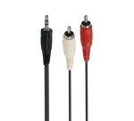 Câble et Connectique Accsup CABLE JACK 3,5 MALE / 2 X RCA MALES 5M NOIR