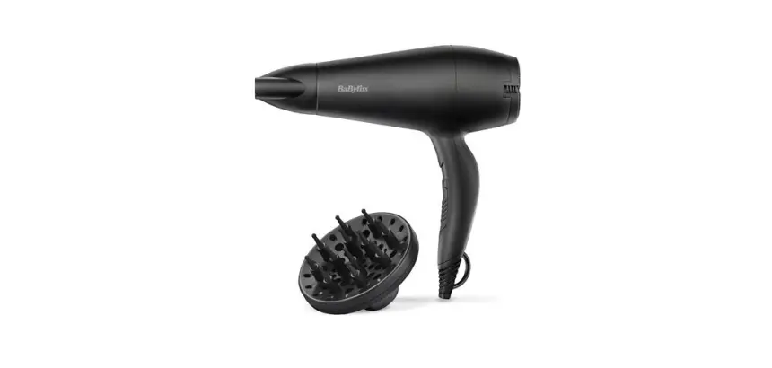 Sèche-cheveux Babyliss D215DE - Seche-cheveux Power Smooth 2000 - Leger et ergonomique- Sechage rapide