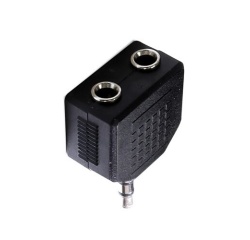 Câble et Connectique Accsup ADAPTATEUR JACK 3,5 STEREO MALE / 2 X JACK 3,5 STEREO FEMELLE
