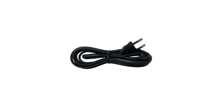 Chargeur et câble d'alimentation PC Accsup CORDON ALIMENTATION 2,4 A 2M NOIR