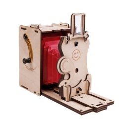 Appareil photo Argentique Jollylook Appareil photo Argentique DIY Bois Clair - A Monter soi-même