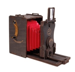 Appareil photo Argentique Jollylook Appareil photo Argentique DIY Bois Fonce - A Monter soi-même