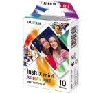 Papier photo instantané Fujifilm Film instax Mini Monopack SPRAY ART (10v)