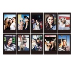 Papier photo instantané Fujifilm FILM INSTAX MINI BLACK FRAME
