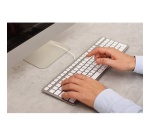 Clavier Cherry KC 6000C FOR MAC - Clavier design ultra-plat avec disposition Mac et port USB-C