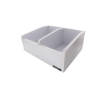 Accessoire platine vinyle Enova Hifi Bac vinyles 45T Blanc