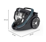 Aspirateur sans sac Rowenta Aspirateur sans sac, SILENCE FORCE CYCLONIC EFFITECH Modele Total Clean
