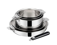 Batterie de cuisine Lagostina ESPERTA TRIPLY POIGNEE AMOVIBLE Lot 6pcs